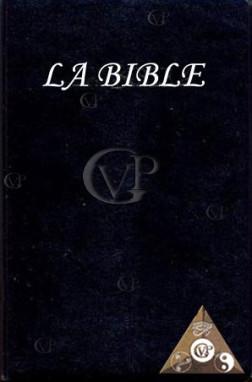 BIBLE Couverture pvc noir souple (BIB003)