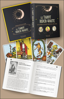 COFFRET - LE TAROT RIDER-WAITE Le livre + Le jeu original (29 € TTC)