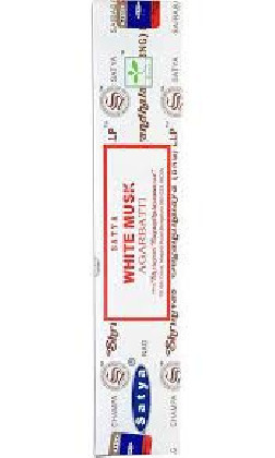 Encens Bâton Musc Blanc Satya - paquet de 15 gr
