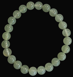 Bracelet en pierre Jade de Chine perles de 8mm