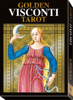 Tarot Visconti Doré - 22 arcanes majeurs doré