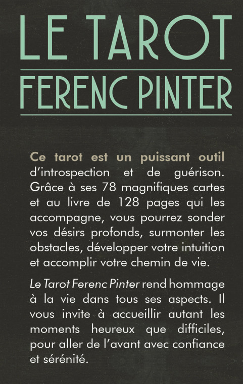 Le Tarot Ferenc Pinter - Coffret (24.90€ TTC)