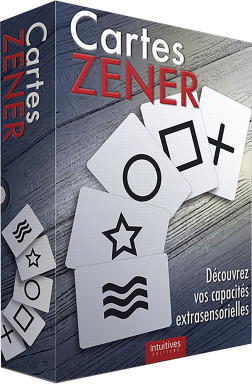Cartes Zener - Coffret (22,90€ TTC)
