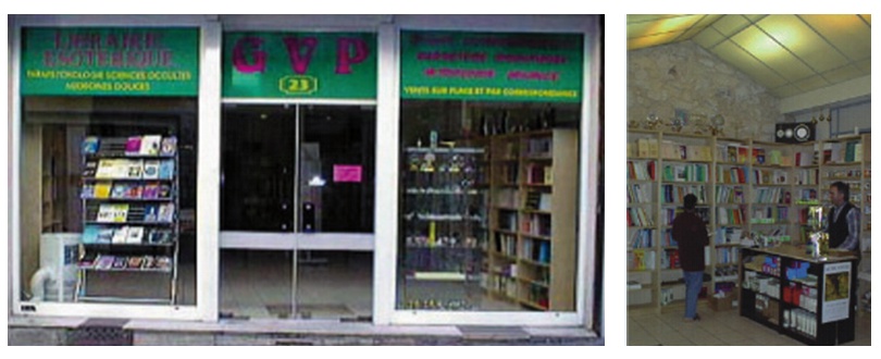 La boutique GVP esoterique de Charenton
